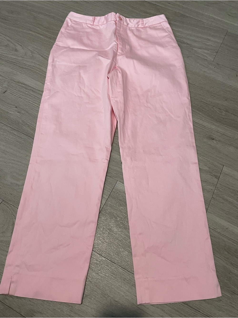 Ralph Lauren Light Pink Straight-Leg Trousers